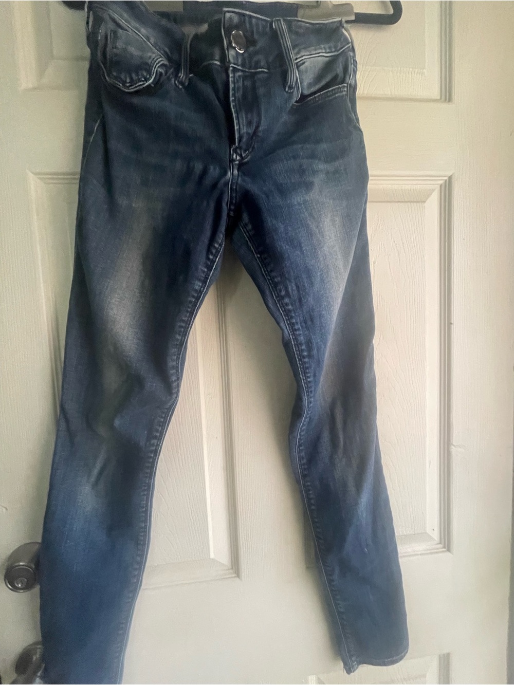 Black Orchid Denim Dark Wash Blue Skinny Jeans
